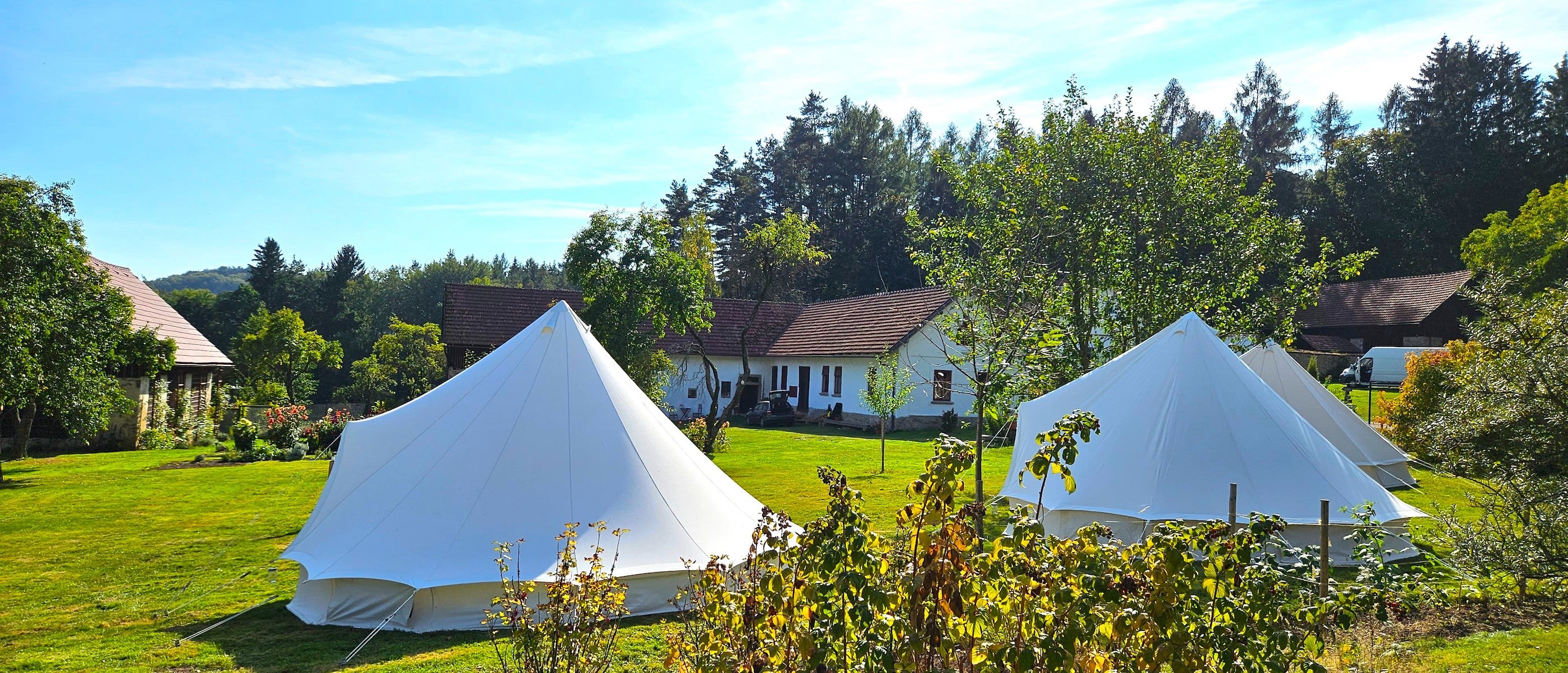 Glamping Oslava banner