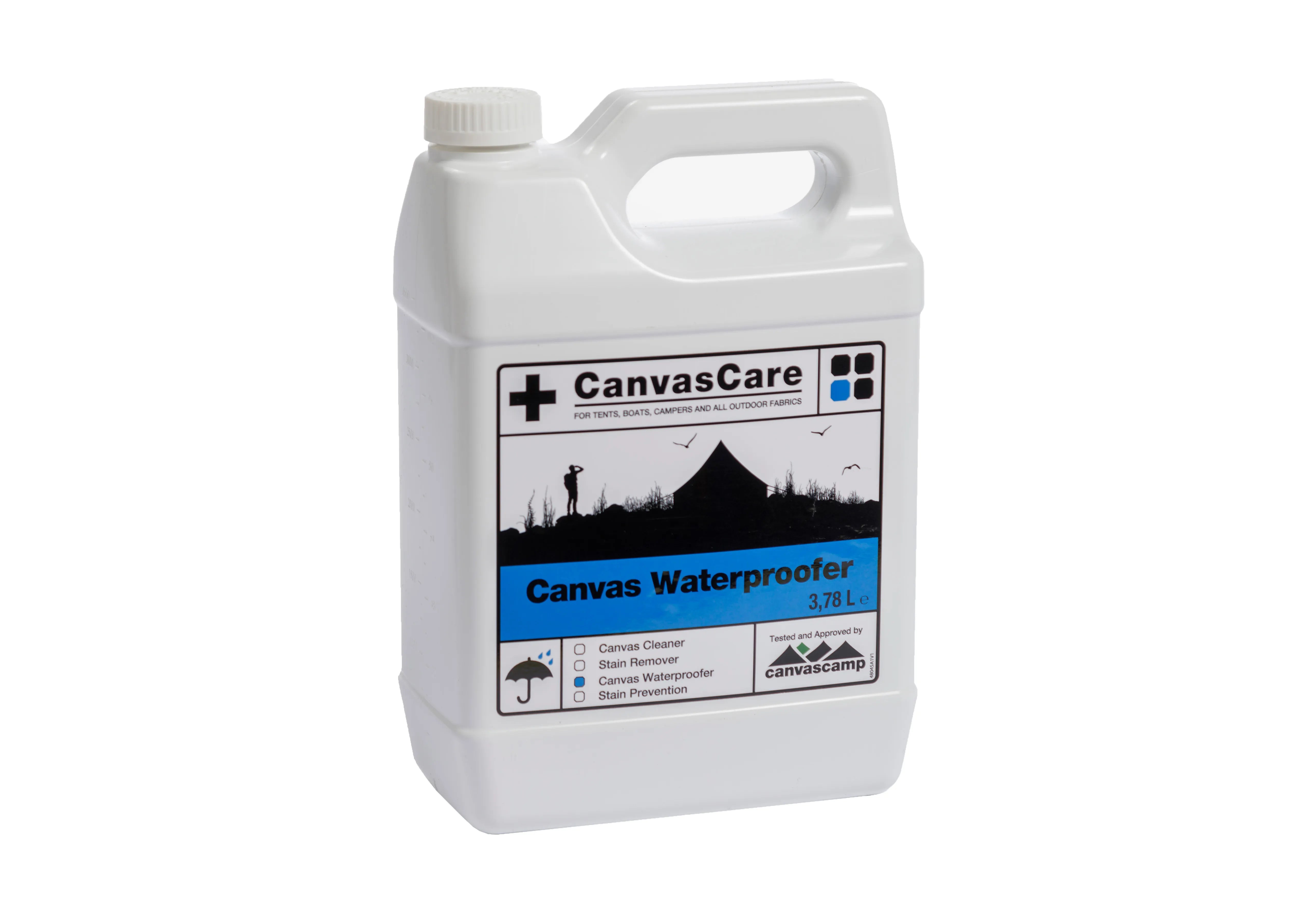 Impregnace CanvasCare na plachtoviny a bavlněné stany