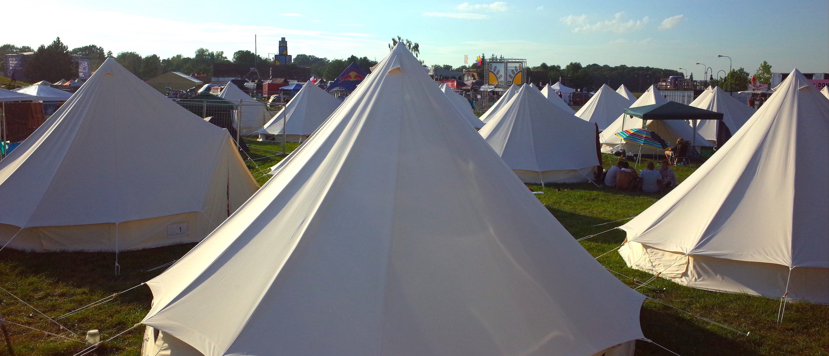 Glamping Festival banner