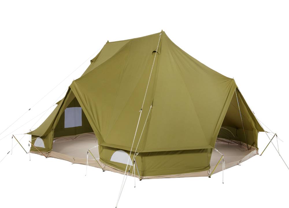 Oválný glampingový stan Sibley PROTECH TWIN vhodný pro glamping_9