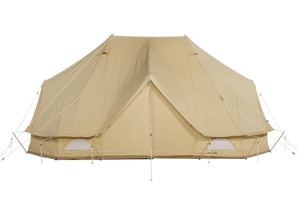 Oválný glampingový stan Sibley PROTECH TWIN vhodný pro glamping_1
