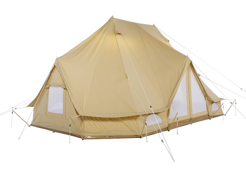 Oválný glampingový stan Sibley PROTECH TWIN vhodný pro glamping_2