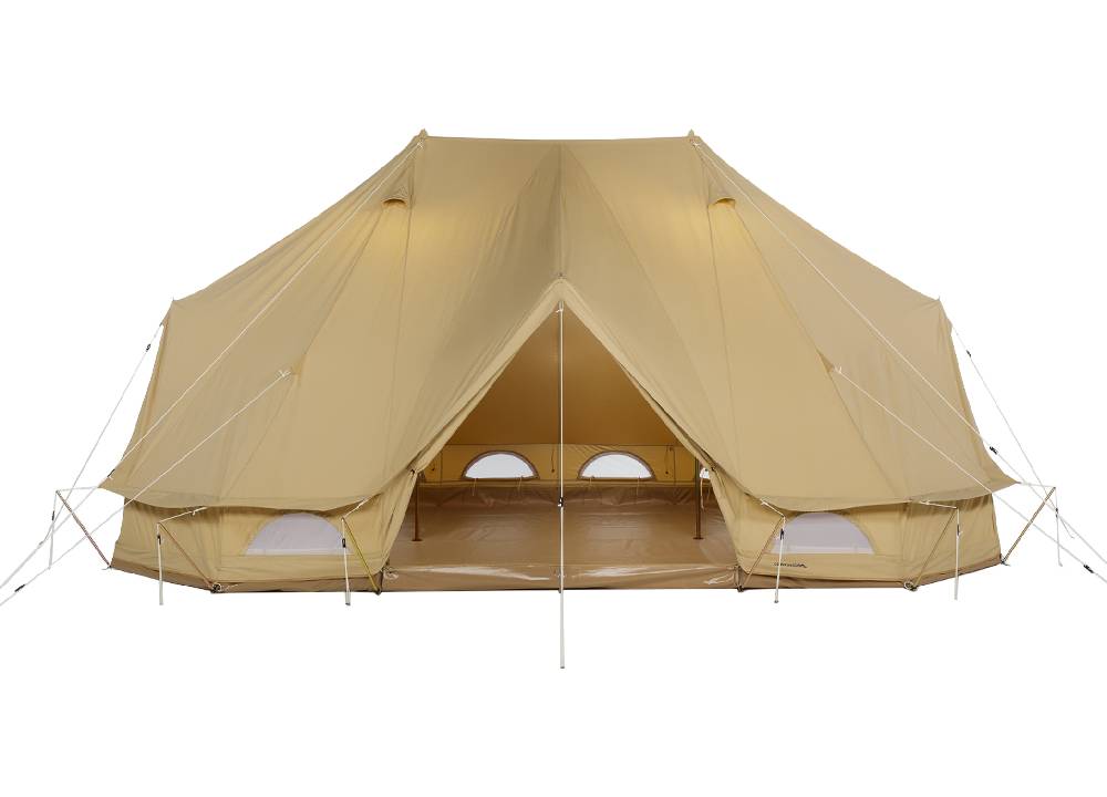 Oválný glampingový stan Sibley PROTECH TWIN vhodný pro glamping_4
