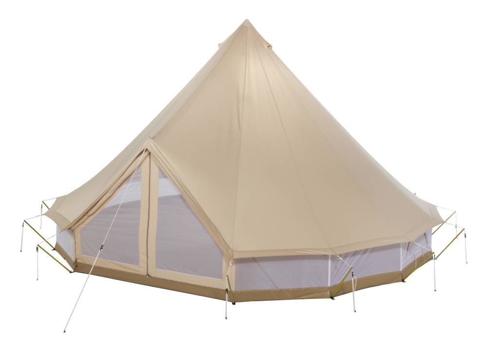 Kruhový glampingový stan Sibley TRAVELLER vhodný pro glamping_2