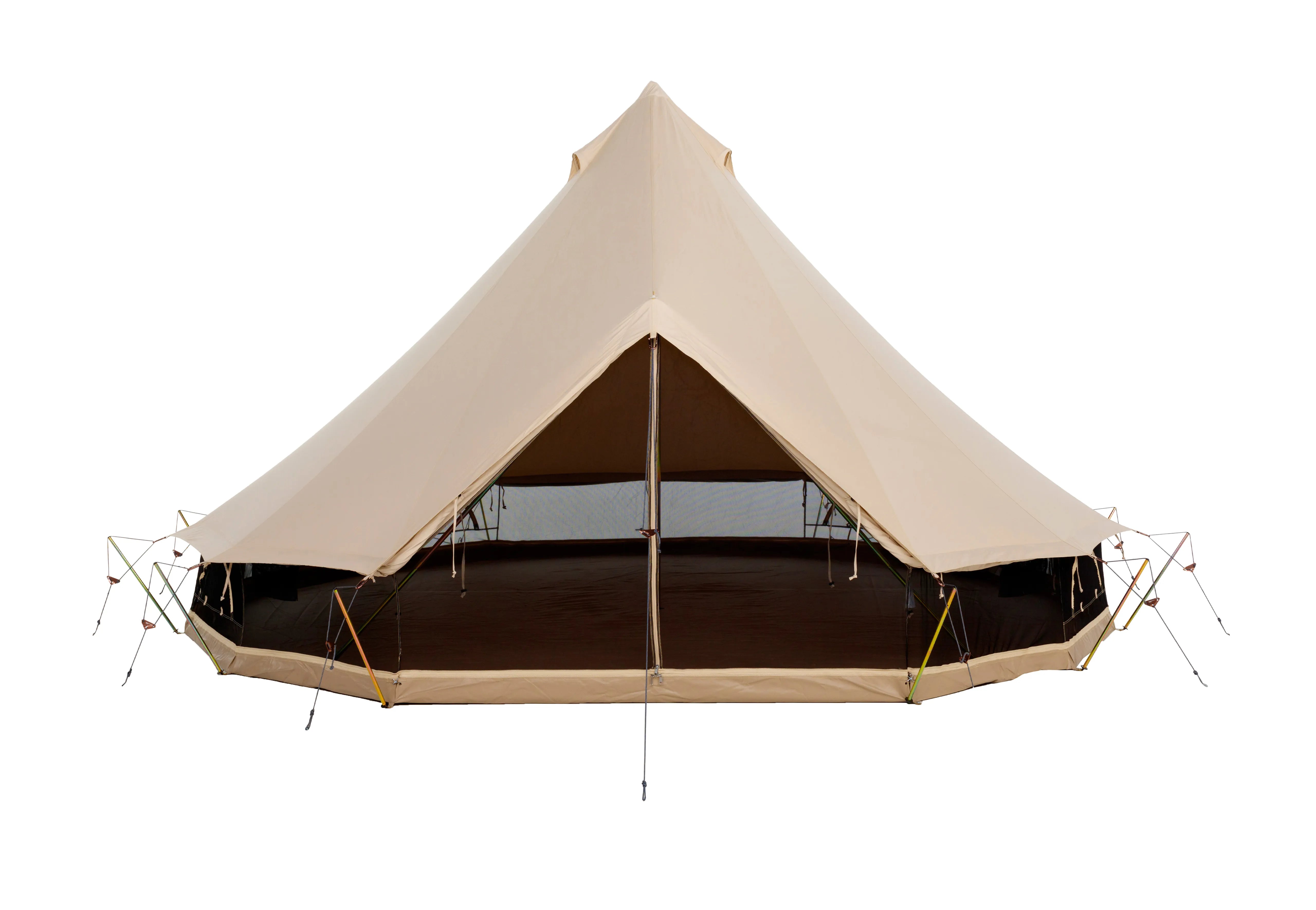 Odolný glampingový stan řady Sibley APEX X00 špičkové kvality vhodný pro rodinný kemping_3