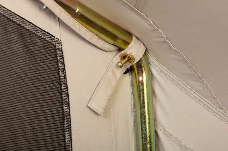 Odolný moderní glampingový stan řady Sibley APEX Panorama vhodný pro komerční celoroční glamping_10