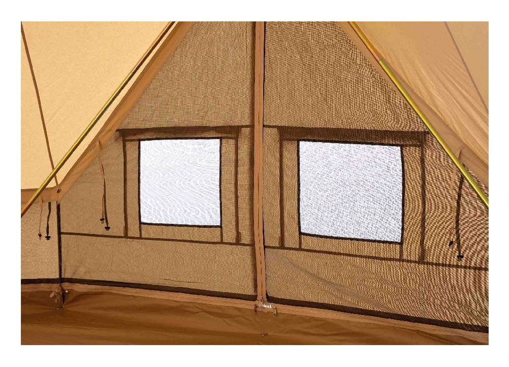 Odolný glampingový stan řady Sibley APEX TWIN špičkové kvality vhodný pro komerční glamping_5